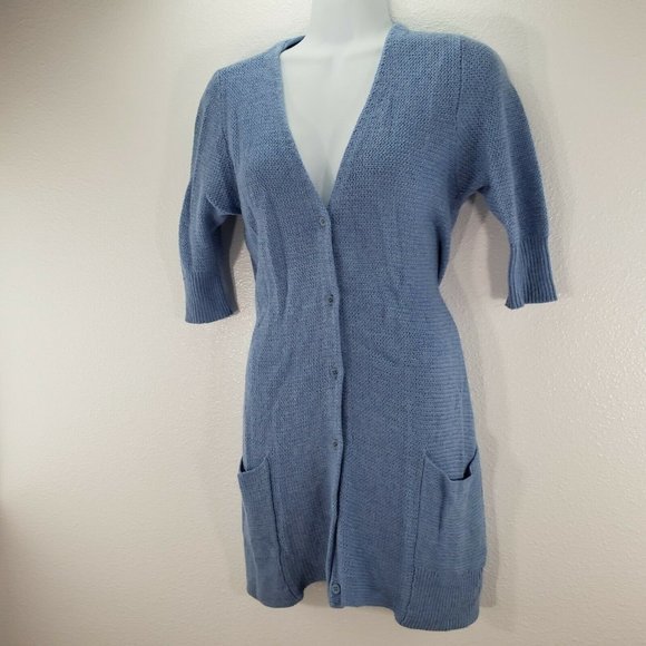 Eileen Fisher Womens Cardigan Cashmere Blend‎ Petit - Picture 3 of 8